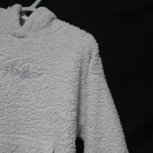 AERO | medium | Teddy / Sherpa Pullover Hoodie | Kangaroo Pocket - Picture 6 of 15